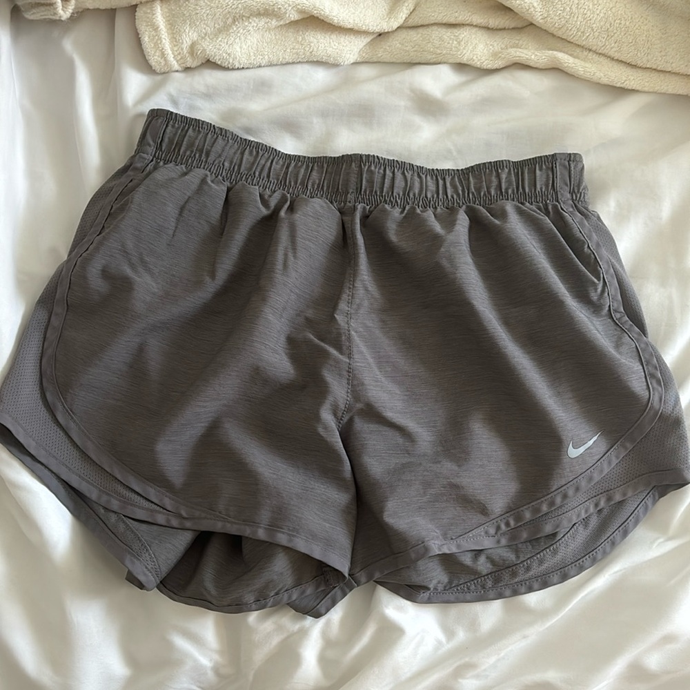 Gray Nike shorts
